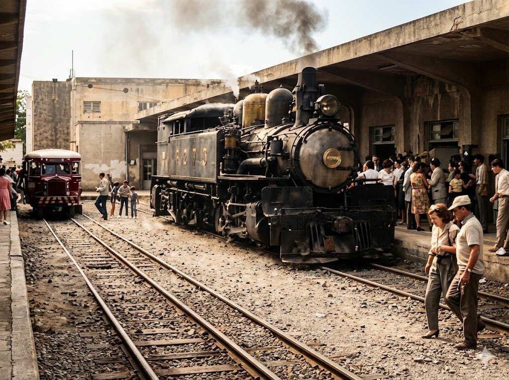 Tren Parral-Cauquenes Color